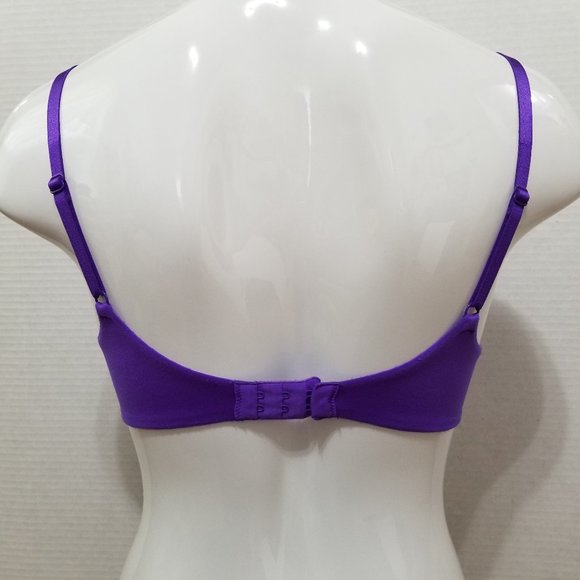 Victoria's Secret bra 32C Fabulous Lined Demi ruched charm discontinued 2013 - Picture 3 of 14